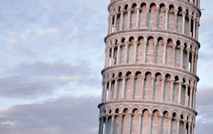 Is your content plan like the Leaning Tower of Pisa