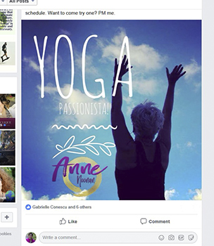 Yoga fitness photography. Fab Over 40