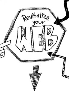 Map showing how to revitalise your website